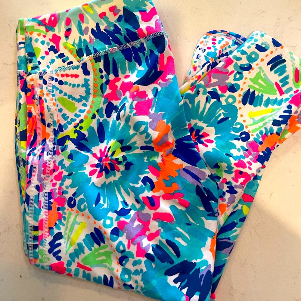 Lilly Pulitzer Fabletics Leggings Size L